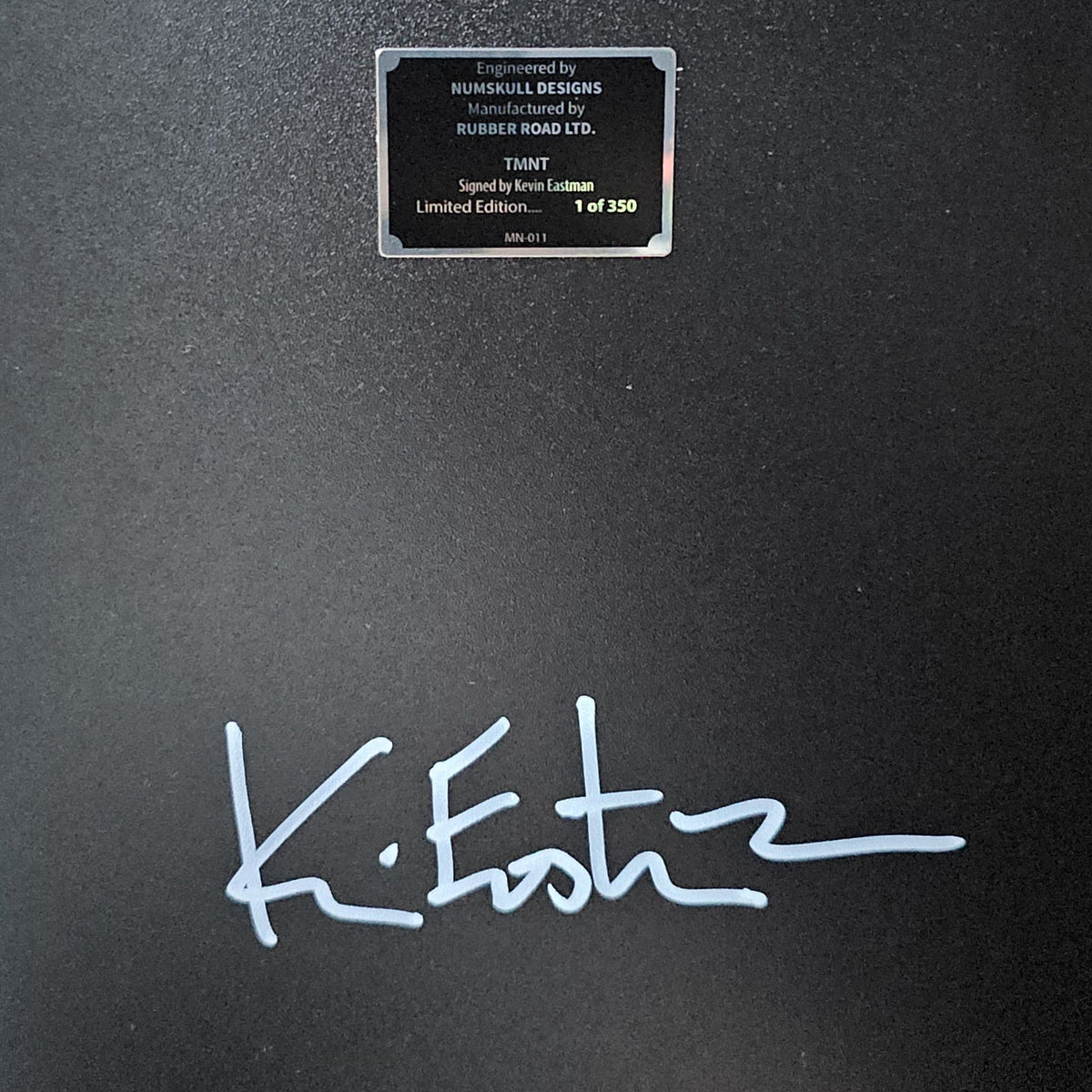 Kevin EastmanJr氏 直筆サイン ミュータント・タートルズ TMNT 40 Years Eastman Studios Exclusive Commemorative Coin