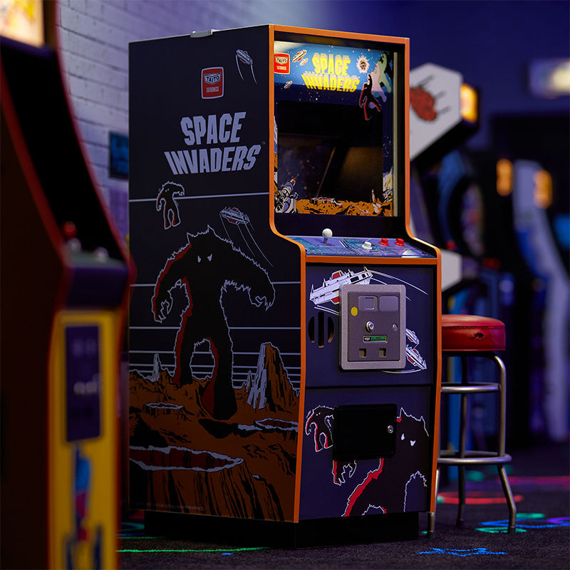 OFFICIAL TAITO SPACE INVADERS Quarter Size Arcade Cabinet