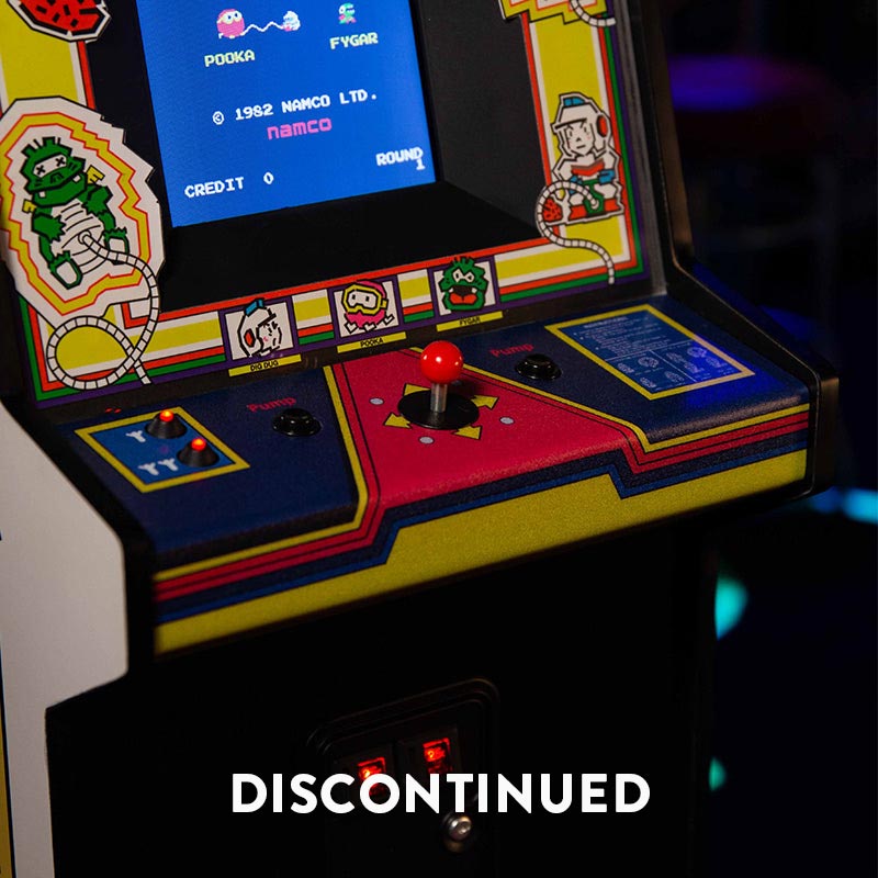 Official Dig Dug Quarter Size Arcade Cabinet – Quarter Arcades