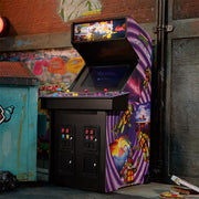 Official TMNT – Turtles in Time Quarter Arcade Cabinet + Stool
