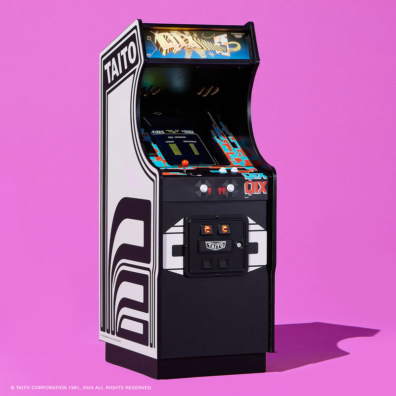 OFFICIAL TAITO QIX Quarter Size Arcade Cabinet