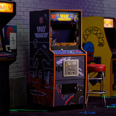 Official Space Invaders Quarter Size Arcade Cabinet
