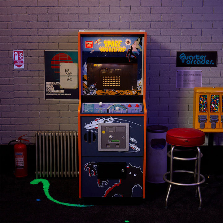OFFICIAL TAITO SPACE INVADERS Quarter Size Arcade Cabinet