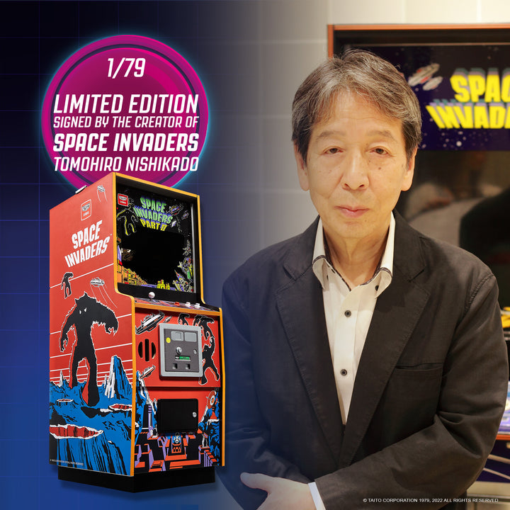 OFFICIAL TAITO SPACE INVADERS Part II Quarter Size Arcade