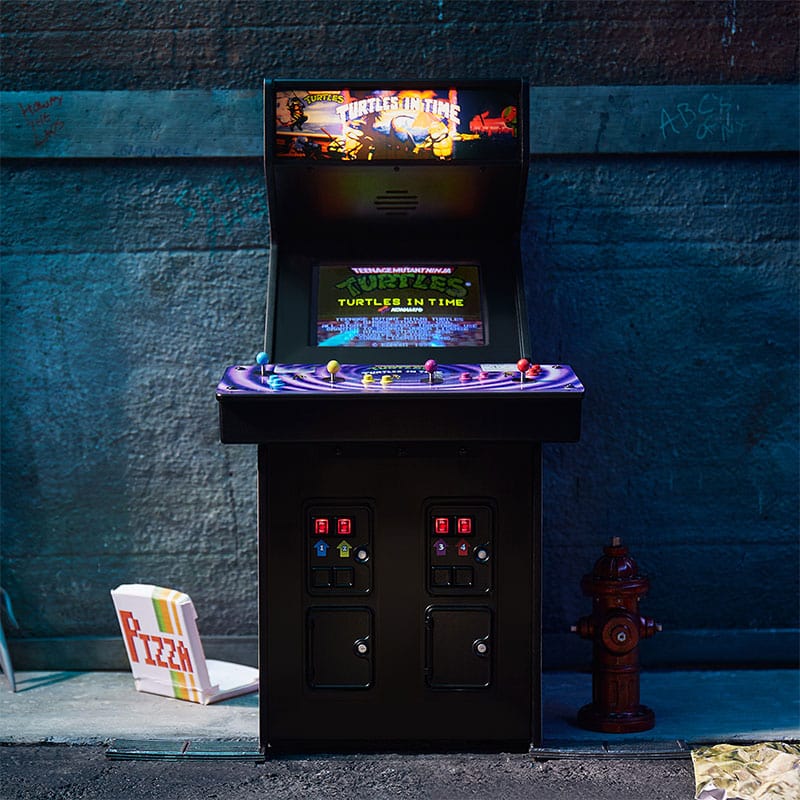 Official TMNT – Turtles in Time Quarter Arcade Cabinet