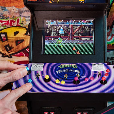 Official TMNT – Turtles in Time Quarter Arcade Cabinet