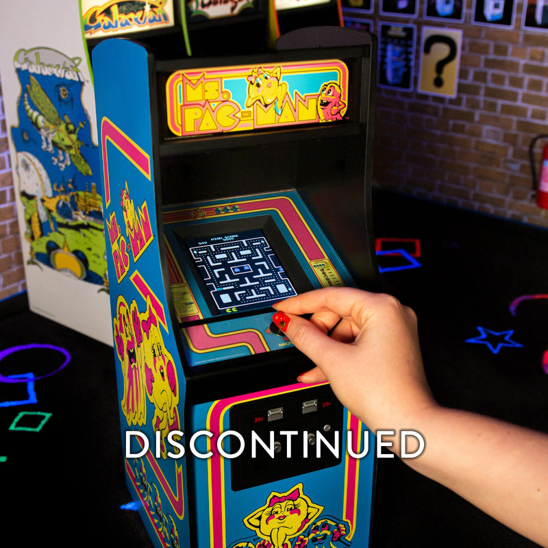 Official Ms Pac-Man Quarter Size Arcade Cabinet (SOLD OUT)