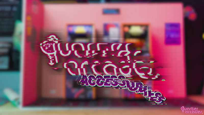 Quarter Arcades Carpet Mat Accessory / Mouse Mat