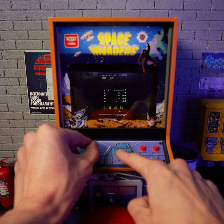 OFFICIAL TAITO SPACE INVADERS Quarter Size Arcade Cabinet +