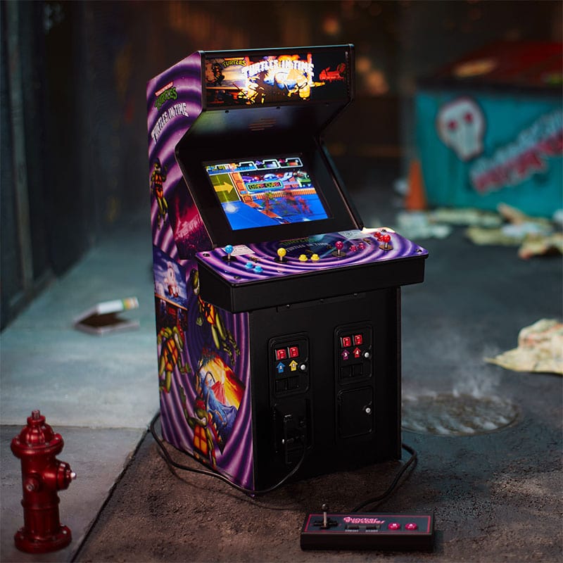Official TMNT – Turtles in Time Quarter Size Arcade Cabinet (Exclusive Signed Collector&