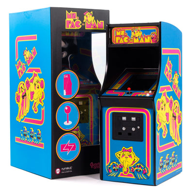 Official Ms Pac-Man Quarter Size Arcade Cabinet