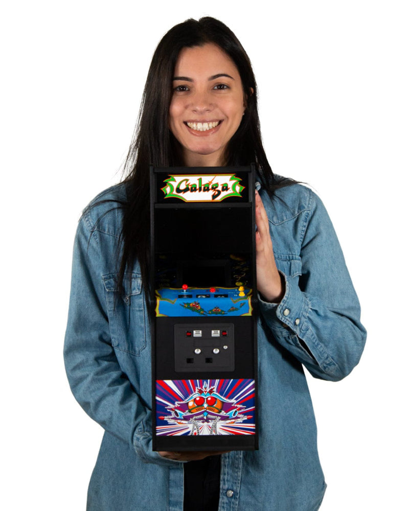Official Galaga Quarter Size Arcade Cabinet